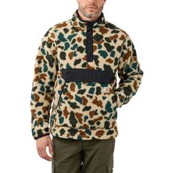 Carhartt Men's 104991 Relaxed Fit Fleece Pullover Duck Camo