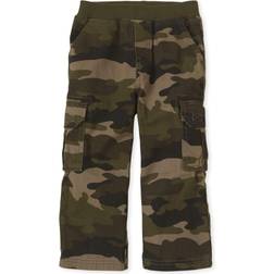 The Children's Place Kid's Pull on Cargo Pants - Olive Camo