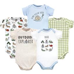 Hudson Baby Cotton Bodysuits 5-pack - Bugs (10124900)