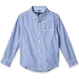 Tommy Hilfiger Striped Shirt, Little Boys Strong Blue