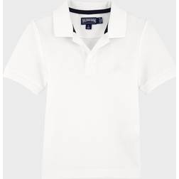 Vilebrequin Boy's Changing Cotton Pique Polo Shirt, 2-14 WHITE