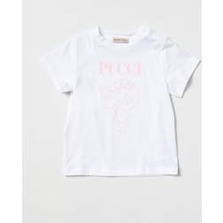 Emilio Pucci Kids White t-shirt for girls