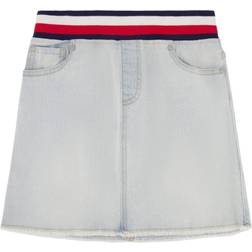 Tommy Hilfiger Girls' Pull-On Denim Skirt, Bowery Wash