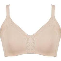 Naturana Powerlace Minimizer Sidesmoother Soft Bra - Beige