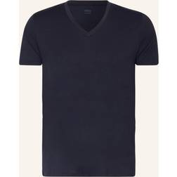Mey V-hals Serie Dry Cotton Colour T-Shirt - Yacht Blue
