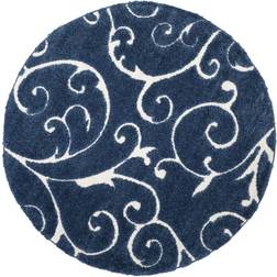 Safavieh Florida Shag Collection Blue, White