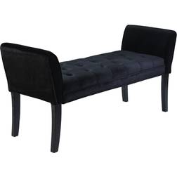 Armen Living LC0845BEBL Chatham Settee Bench