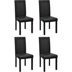 vidaXL Set of 4 Elegant Kitchen Chair 2