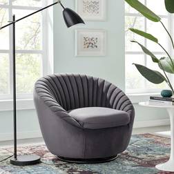 modway Whirr Tufted Performance Velvet Lounge Chair