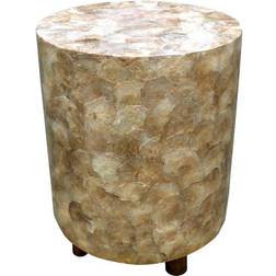 D-Art Collection Capiz Shell Bar Stool