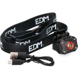 Edm Frontal 1 LED 8W 400lm Recargable