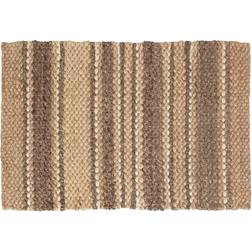 Dixie Fanny striped doormat Brun