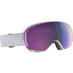 Scott Lcg Compact Ski Goggles - Mineral White/Enhancer Teal Chrome