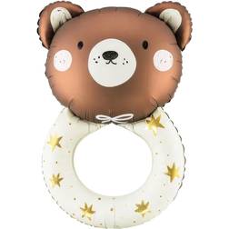 PartyDeco Folieballong Teddy Skallra