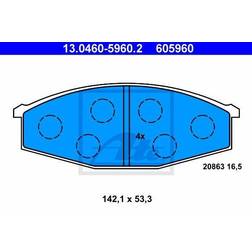 ATE Bremseklodser 13.0460-5960.2