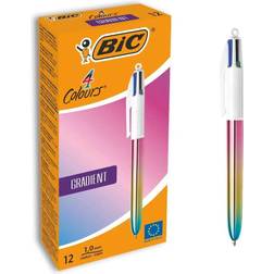 Bic Kuglepen Gradient 0,32 mm Multifarvet 12 enheder