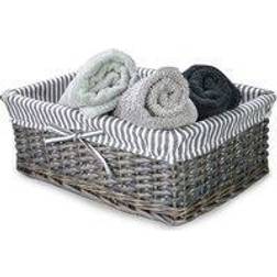 Maison & White Wicker Large M&W Basket