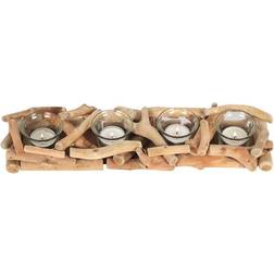 Something Different 4pc Driftwood Candle Holder