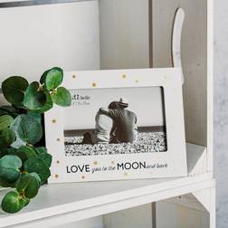 Sass & Belle Love You To The Moon Golden Photo Frame