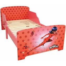 Fun House Letto Miraculous Ladybug Con Rete A Doghe 140 x 70 cm