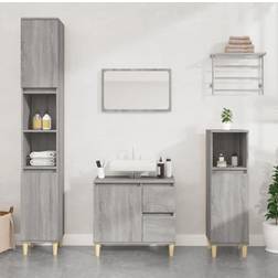 vidaXL Bathroom Cabinet Sonoma