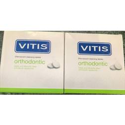 Vitis Orthodontic Effervescent Retainer Cleaning Tablets, Pack Of