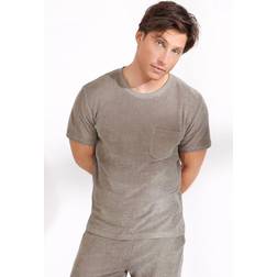 Bread & Boxers T-shirt terry sage green