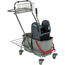 Sprintus mop trolley, 2 mobile buckets