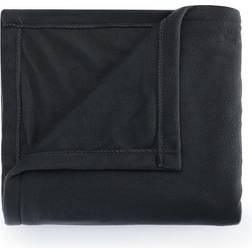 Sunbeam Dark Shadow Ultrafleece Heated Blankets Black, Gray