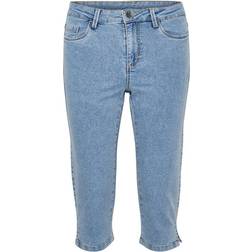 Kaffe Kavicky Capri Jeans 10505521 Light Blue Washed