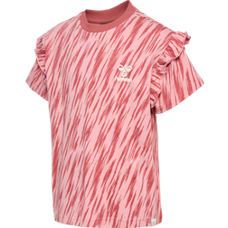 Hummel T-shirt hmlSophia Canyon Rose år 122 T-shirt