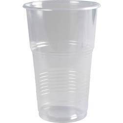 Gastro Line Gastro fadølskrus i plast 50 cl 14cm Ø9,5cm klar med riller