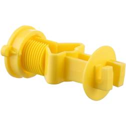 FENCE SHOCK Yellow Electric Fence Round Insulator