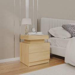 vidaXL Cabinet Sonoma Bedside Table