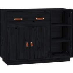 vidaXL Black Skjenk