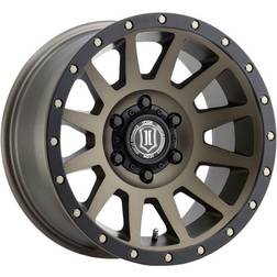 ICON Icon Alloys Compression Wheel, 18x9 with 6 on 135 Bolt Pattern