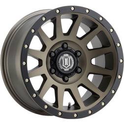 Icon Alloys Compression Wheel, 18x9 with 6 on 135 Bolt Pattern