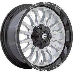 Fuel Off-Road D798 Arc Wheel, 20x9 with 6x135/5.5 Bolt Pattern Milled Lip
