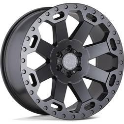 Black Rhino Warlord 17x8 5x114.3 5x4.5" +35mm Gunmetal Wheel Rim