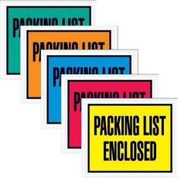 Tape Logic Packing List Enclosed Envelopes 10 x 12 Red 500/Case PL430