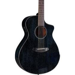 Breedlove Rainforest S African Mahogany Concert Acoustic-Electric Guitar Midnight Blue