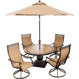 Hanover 5 Monaco Patio Dining Set