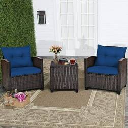 Costway 3PCS Bistro Set