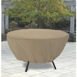 Classic Accessories Patio Table Cover Round Tan 58202
