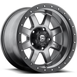 Fuel Off-Road Trophy, 18x9 Wheel with 6 on 5.5 Bolt Pattern - Gun Metal Matte D55218908350