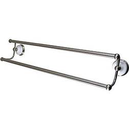 Kingston Brass Porte-serviettes Double Victorien 24 Po Nickel Bross