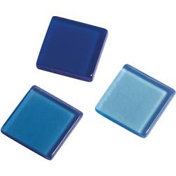 Rayher Mosaiksteine dunkelblau Acryl transparent
