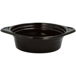 Papstar 96556 Rund Polypropylen Sort Monokromatisk 12 Stk