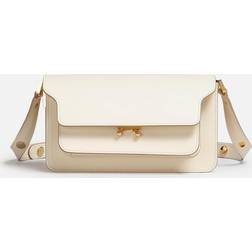 Marni East/West Trunk Leather Shoulder Bag