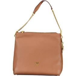 Guess Jeans Chic Brown Polyurethane Shoulder Bag